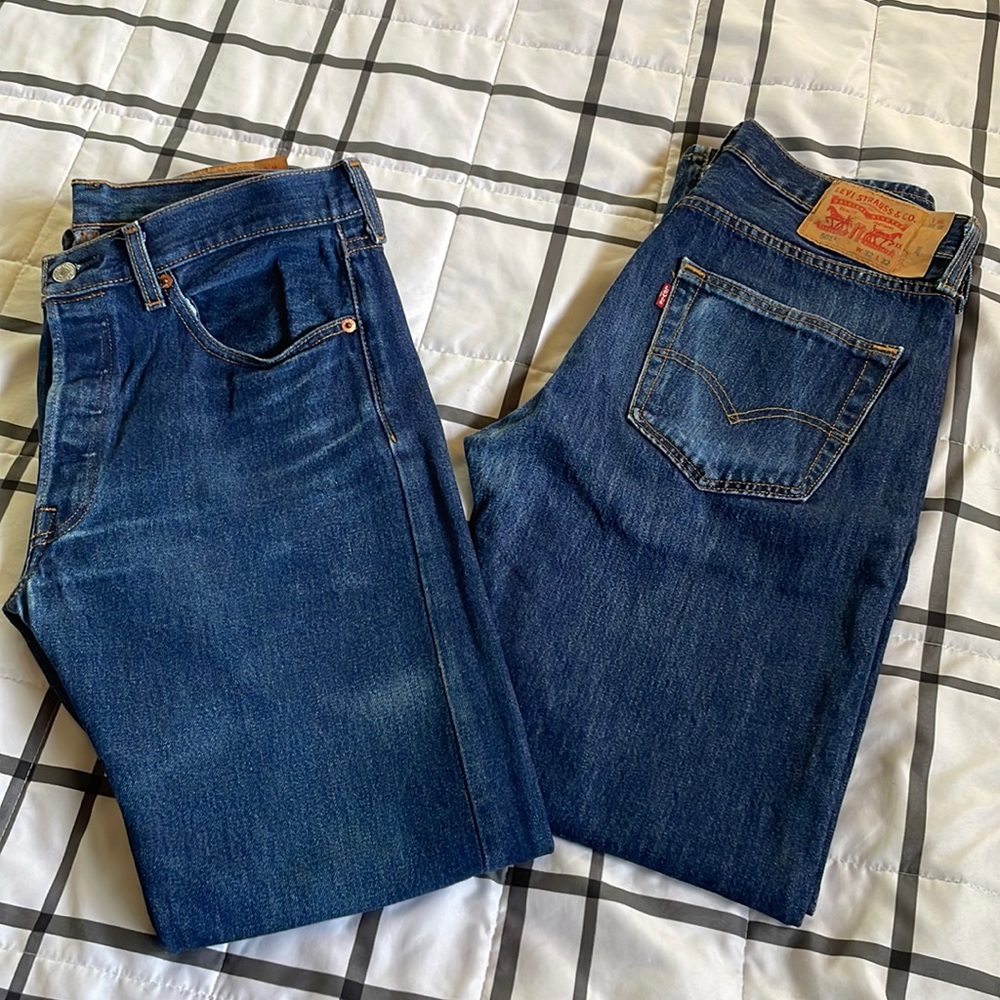 Men’s Levi’s 501 32”x32” - 2 Pairs!